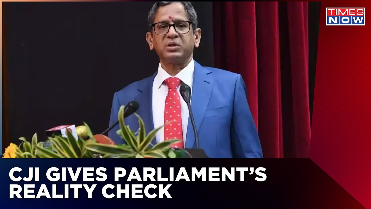 CJI Ramana Slams Government-Opposition Ties; Says, &lsquo;The Space For Opposition Is Diminishing&rsquo;