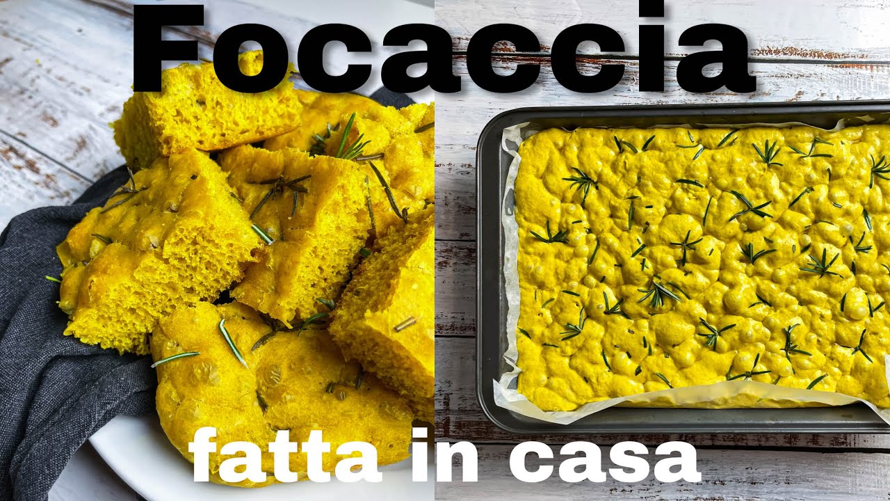 Non c'è niente di meglio di una fetta di focaccia appena sfornata! Ecco la ricetta perfetta!