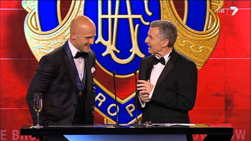 2013 AFL Brownlow Medal | Round 23 votes count | Gary Ablett Jr. speech