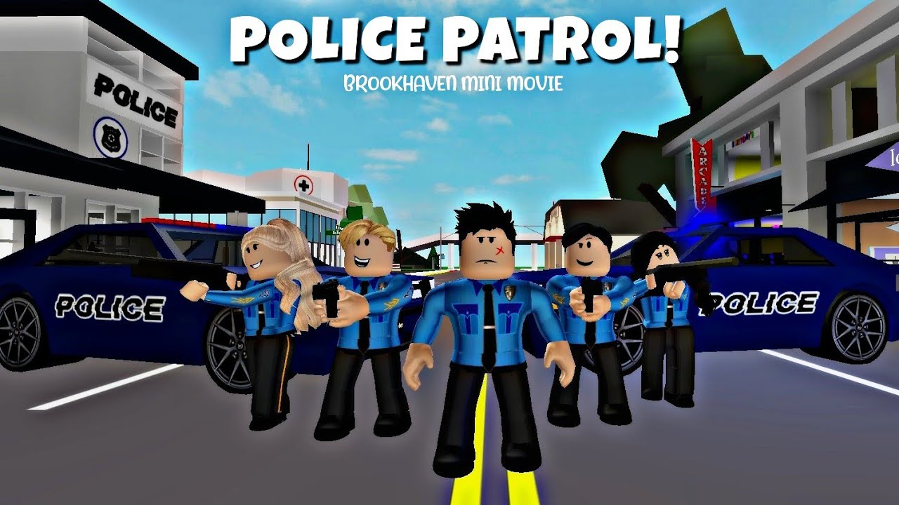 Police Patrol, Brookhaven mini movie.