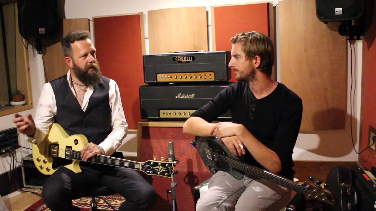 Andy Guitar gets a 10 minute guitar lesson with Bruce John Dickinson