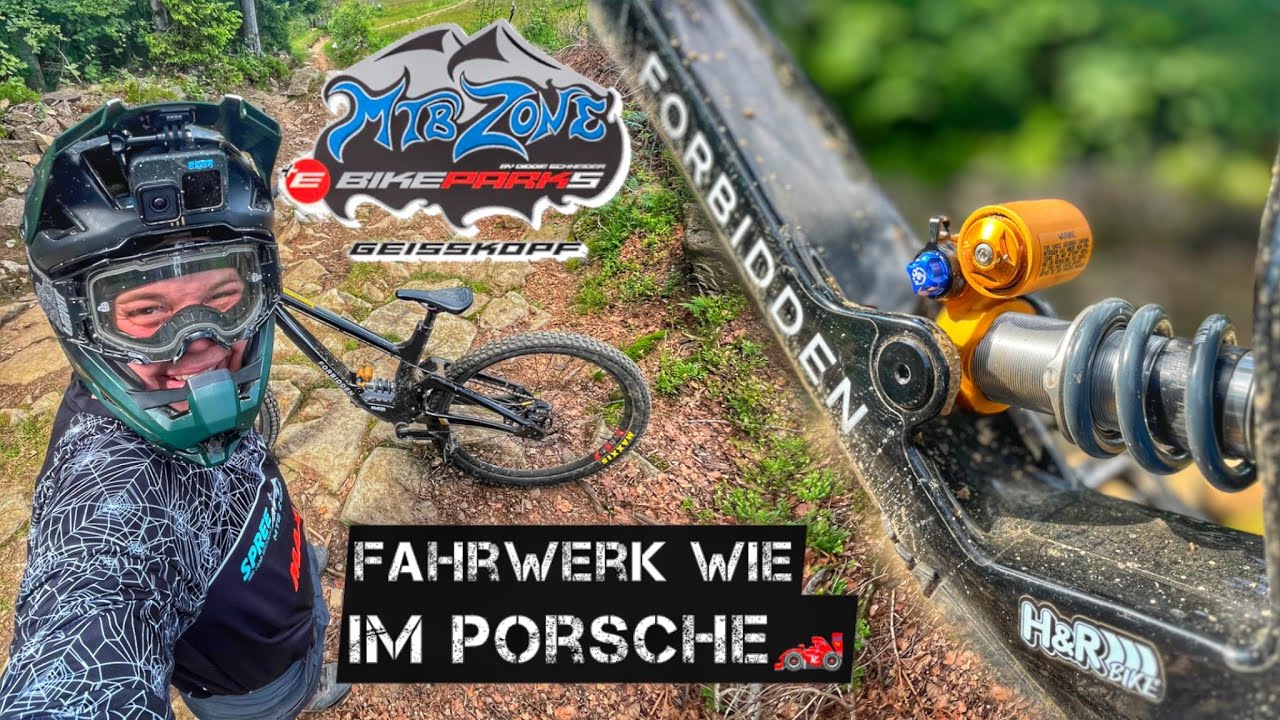 Bikepark Geißkopf Downhill Geschepper! Dämpferfeder vom Fahrwerksprofi H&R | VLOG | Julian Schneider