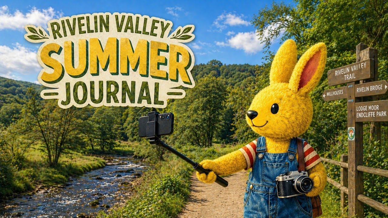 Rivelin Valley Trail Summer Journal Episode 1, Rivelin Corn Mill #explore 