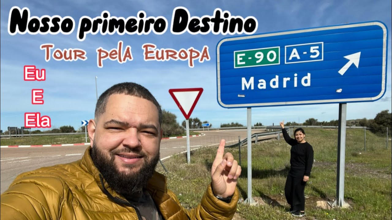 Tour pela Europa - Primeira noite no dormindo no carro Ep 1