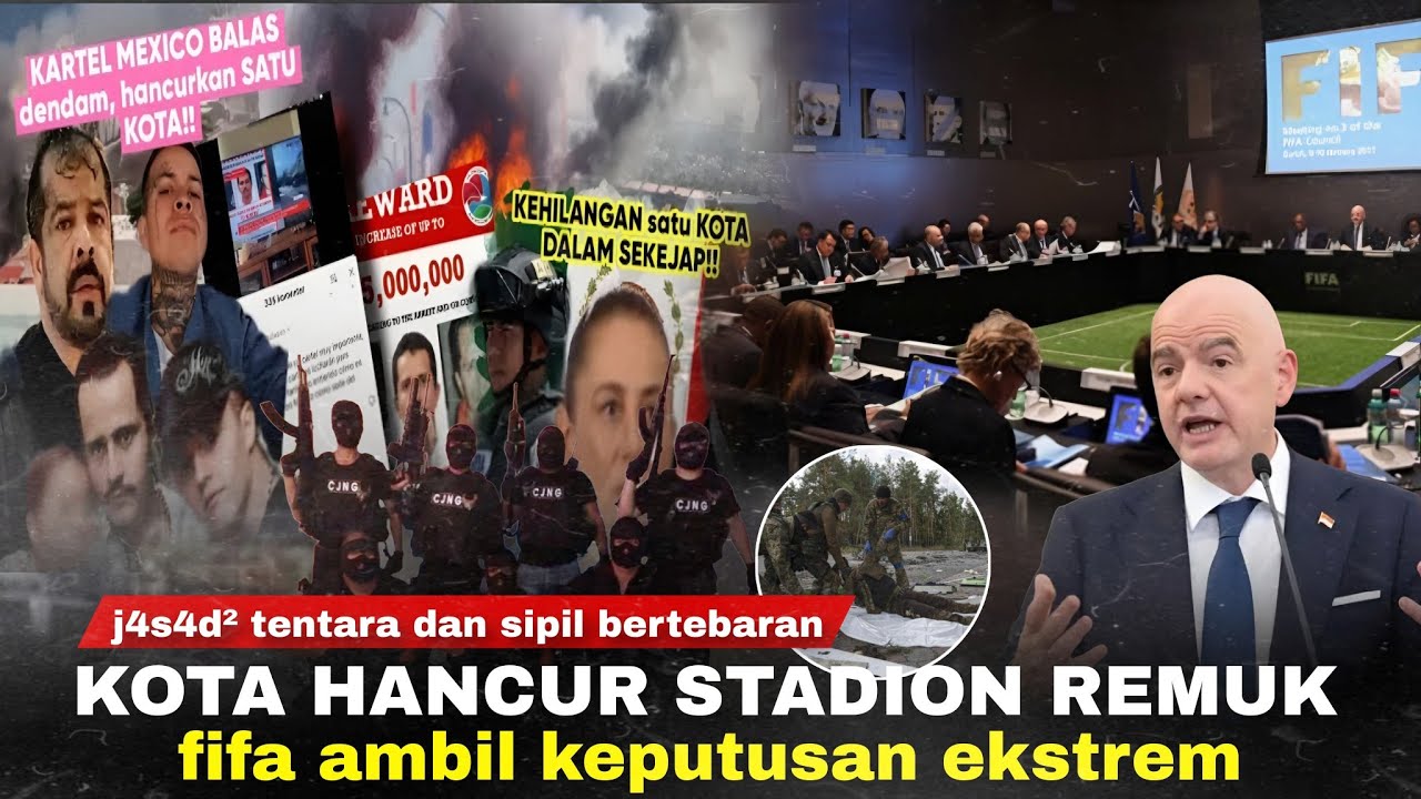 Force Majeure! Meksiko Jadi Medan Tempur, Diskualifikasi Paksa dr Pildun. Efek Domino Perang Kartel