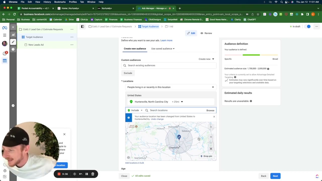 Facebook Ads Campaign Build Part 1: Easy Lead Generation For Residential Cleaning Companies