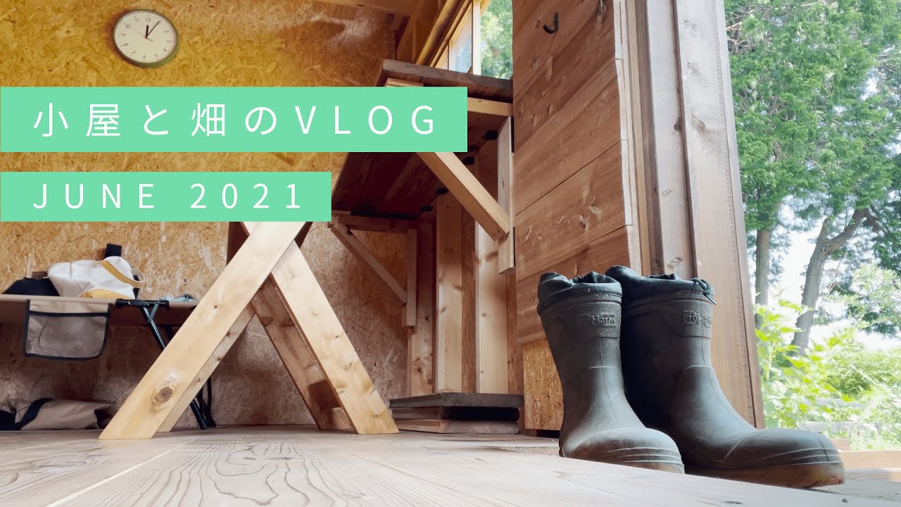 【小屋と畑のVLOG#01】じゃがいも収穫／メスティンで炊き込みご飯／サツマイモ植える／雑草堆肥