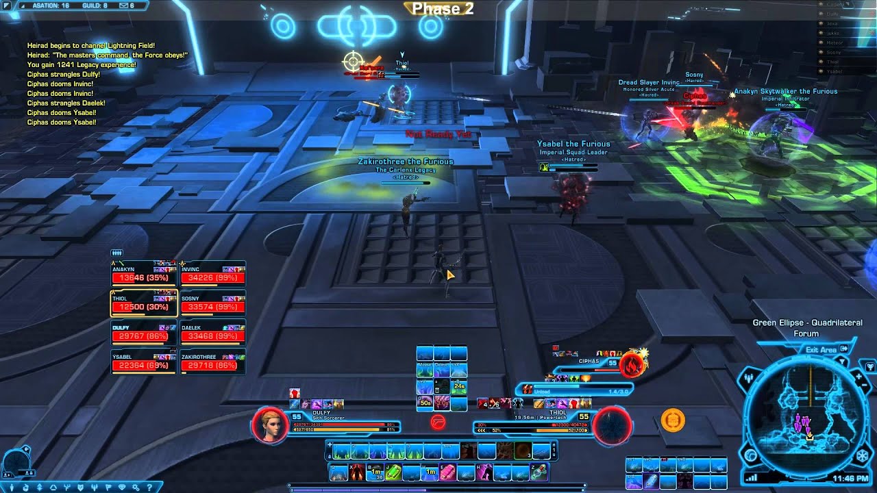 SWTOR Heirad Ciphas and Kel'sara Nightmare TFB - PTS 8m