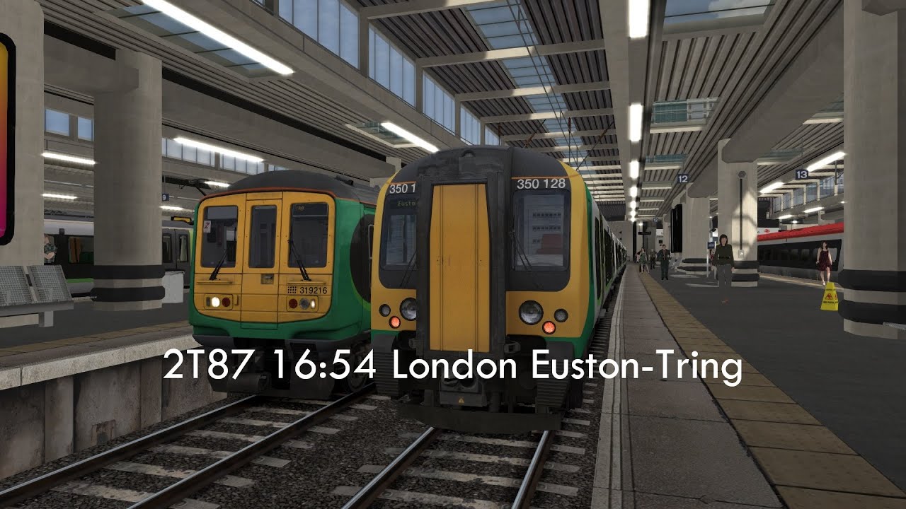 2T87 1654 London Euston-Tring
