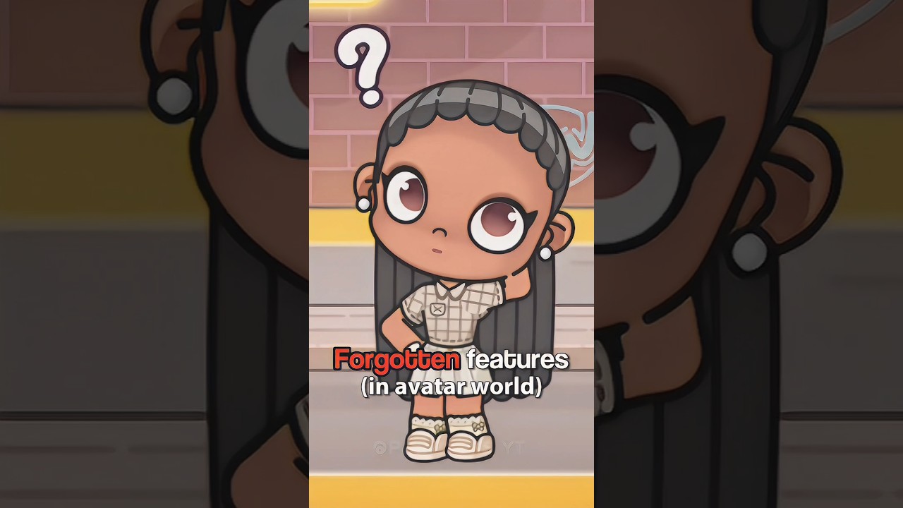 Forgotten features IN avatar world! 😞 #avatarworld #shorts