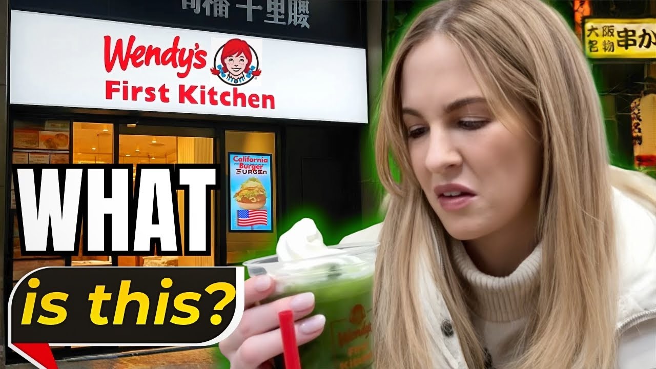 Irish Girl Tries Wendy’s in Japan for the First Time