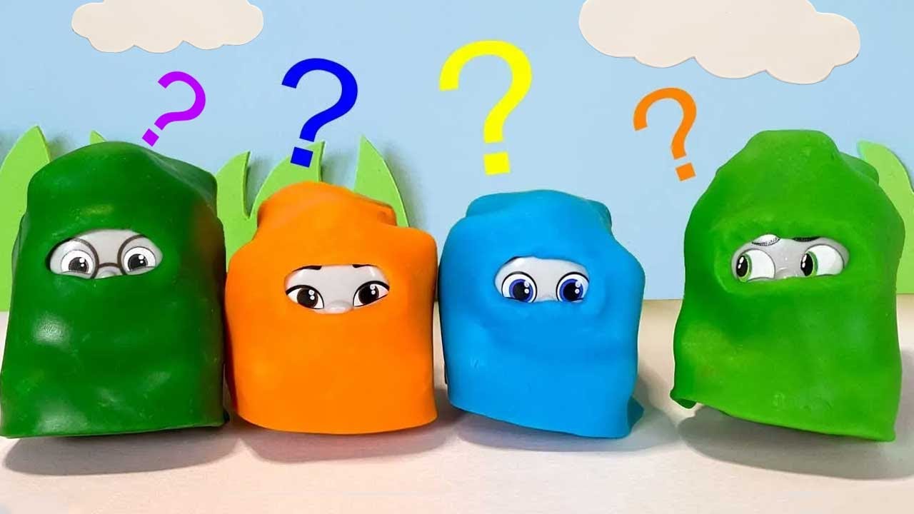 きかんしゃトーマス このきかんしゃはだあれ？「子供の想像力を育む粘土遊び」Thomas & Friends