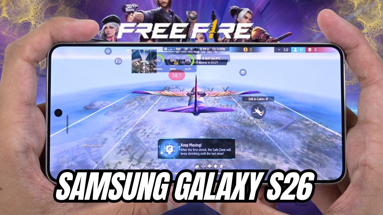 Samsung Galaxy S26 Test Game Free Fire Mobile | Exynos 2600 Gaming Test