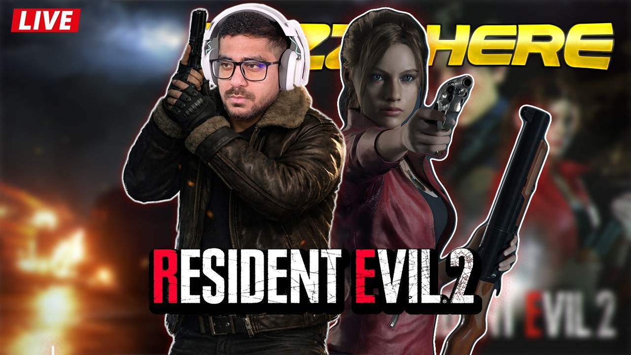 Resident Evil 2 🔴Live | First Playthrough - Road to 1m Subscribers