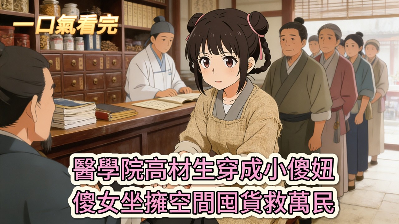 完结小说💕《村裏的傻妞會醫術》醫學院高材生穿成小傻妞，傻女坐擁空間囤貨救萬民#推文 #小说 #悠悠书屋