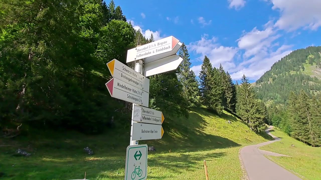13. Birgsau & Einödsbach 1113 m in Stillachtal, Oberstdorf