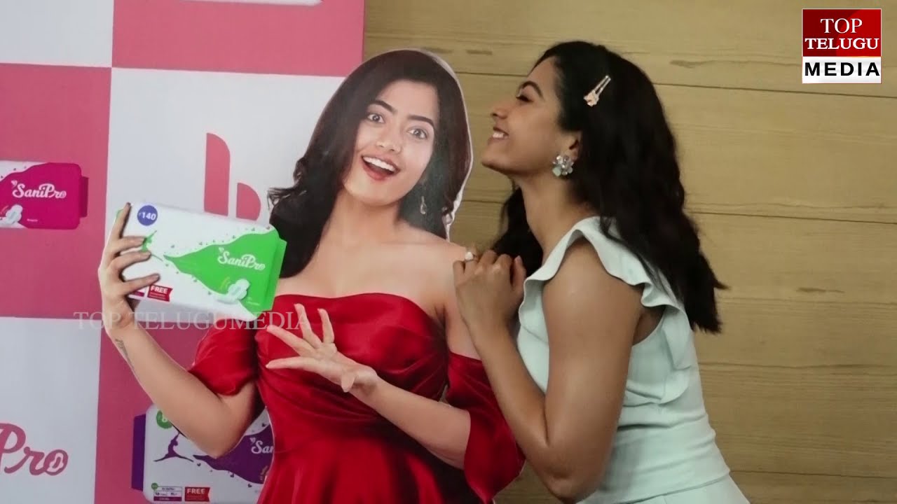 Rashmika Mandanna opened Sanipro Product || Top telugumedia