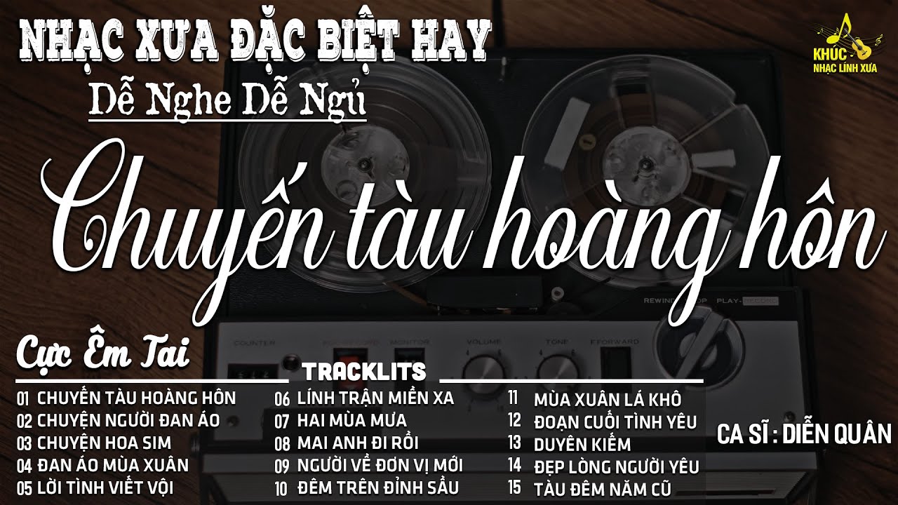 CHUYẾN TÀU HOÀNG HÔN | LK Nhạc Vàng Trữ Tình Chọn Lọc Nghe CỰC ÊM TAI➤BOLERO DIỄN QUÂN HAY NHẤT 2026