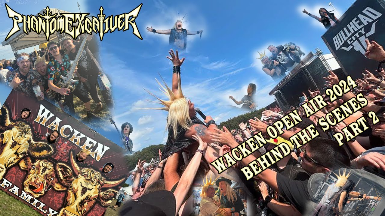 【オフショット】Phantom Excaliver - Wacken Open Air 2024 [Behind The Scenes] Part2【メイキング映像】