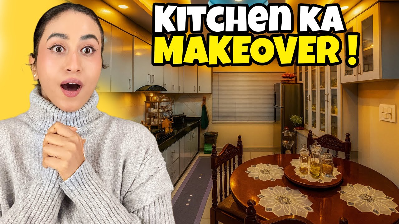 SAVINGS SA KIYA KITCHEN KA FULL MAKEOVER 😮😍 #alizehjamali 