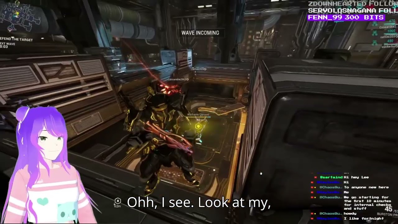 Warframe  But its only sus commentary