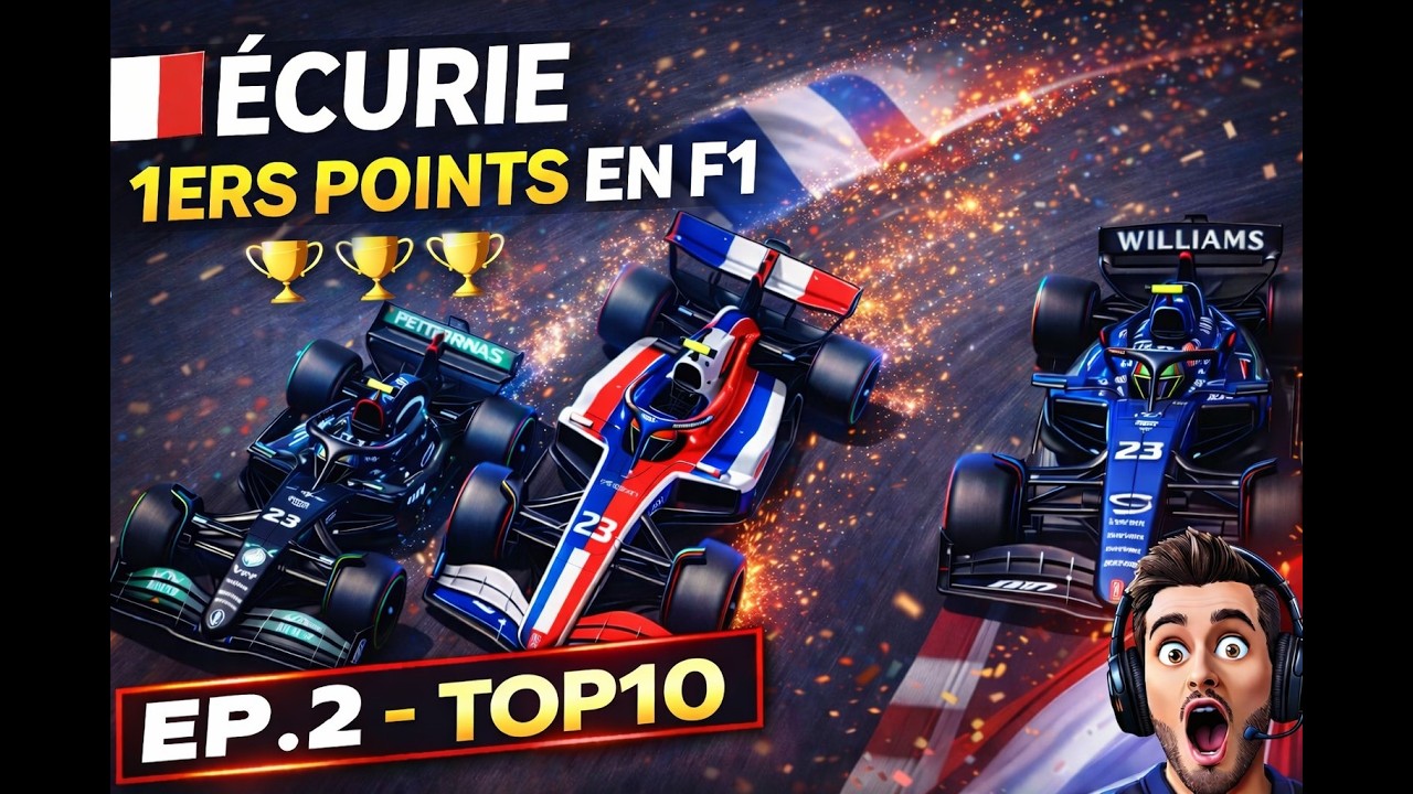 L'exploit de tricolore GP des la deuxième course de la saison