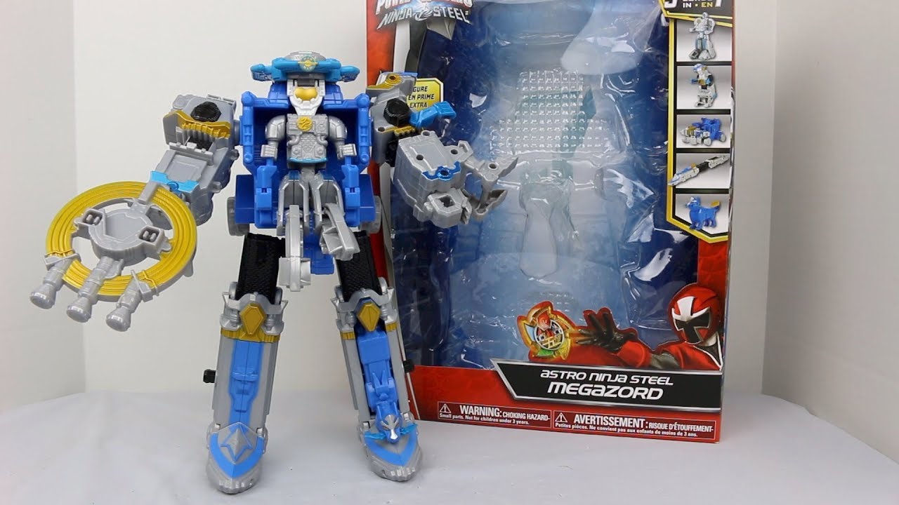 Astro Ninja Steel Megazord Review [Power Rangers Ninja Steel]