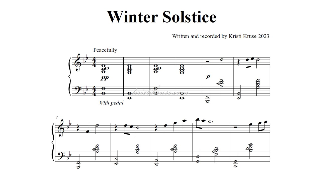 Winter Solstice ❄️✨ Original Piano Solo