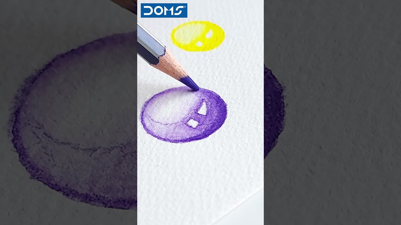 Unlock the Secret to Mastering Bubbles with DOMS Water Colour Pencils!