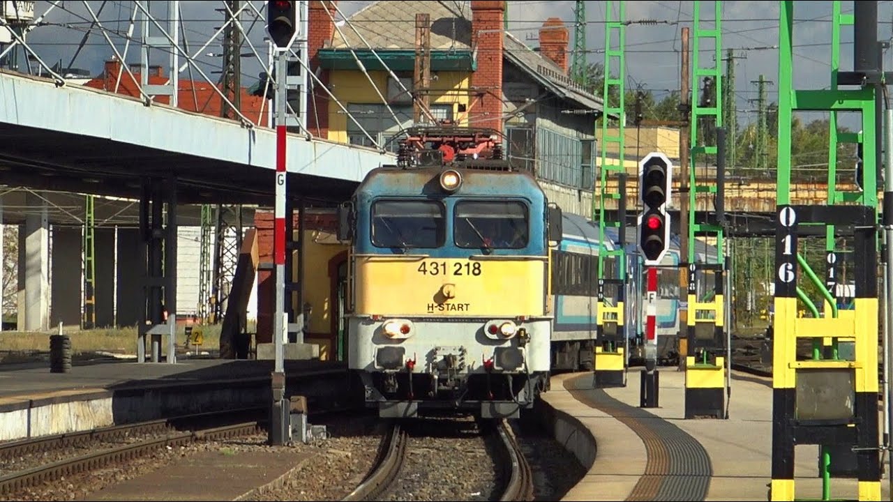 Trains at Budapest Nyugati and Ferihegy (Passenger and freights). MAV Start