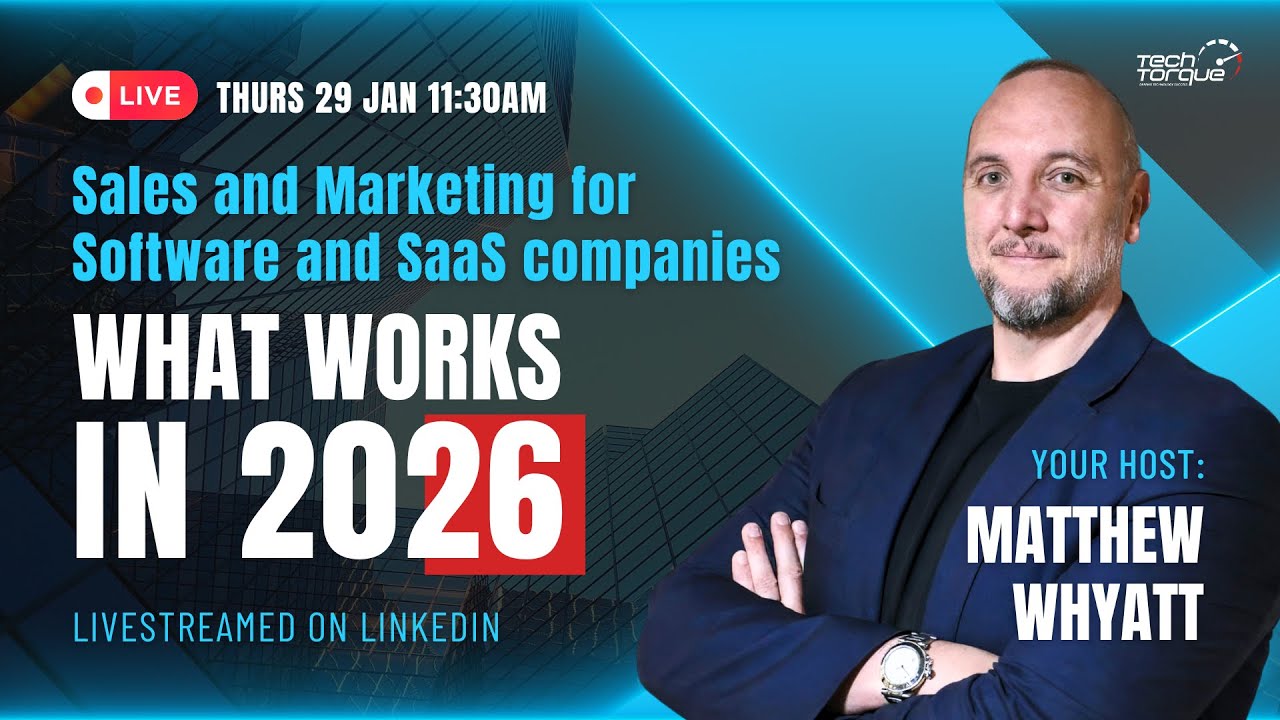 Sales and Marketing for Software and SaaS Companies  - What Works in 2026