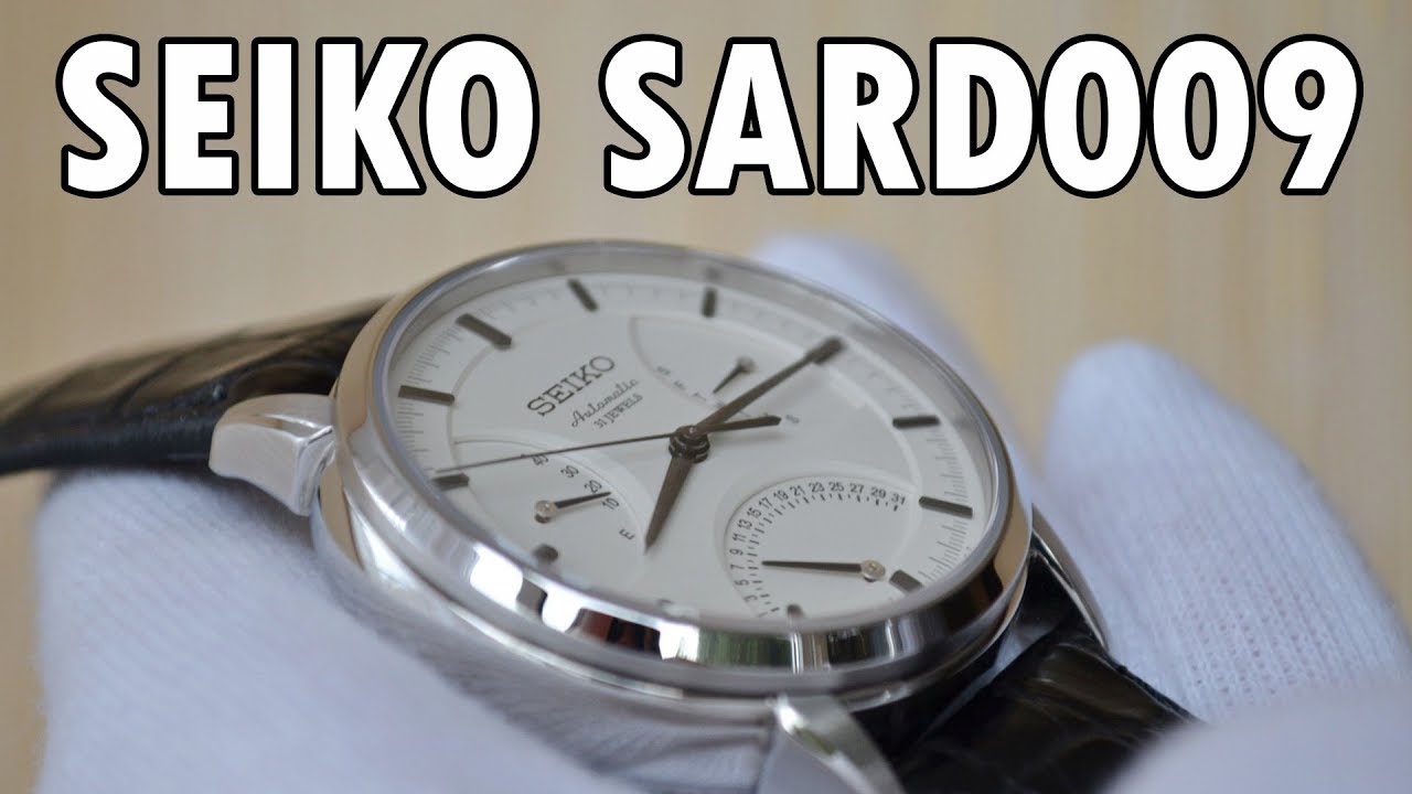 Обзор Seiko Presage SARD009 / Модель 2015 года