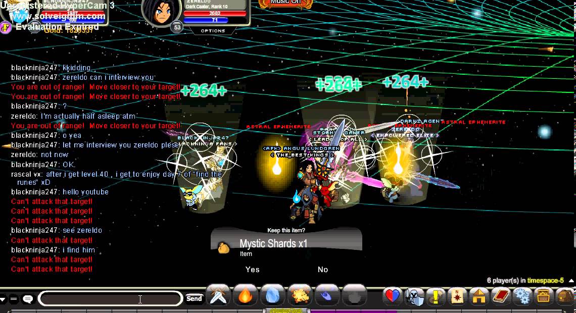 aqw blackninja and zereldo!!!!