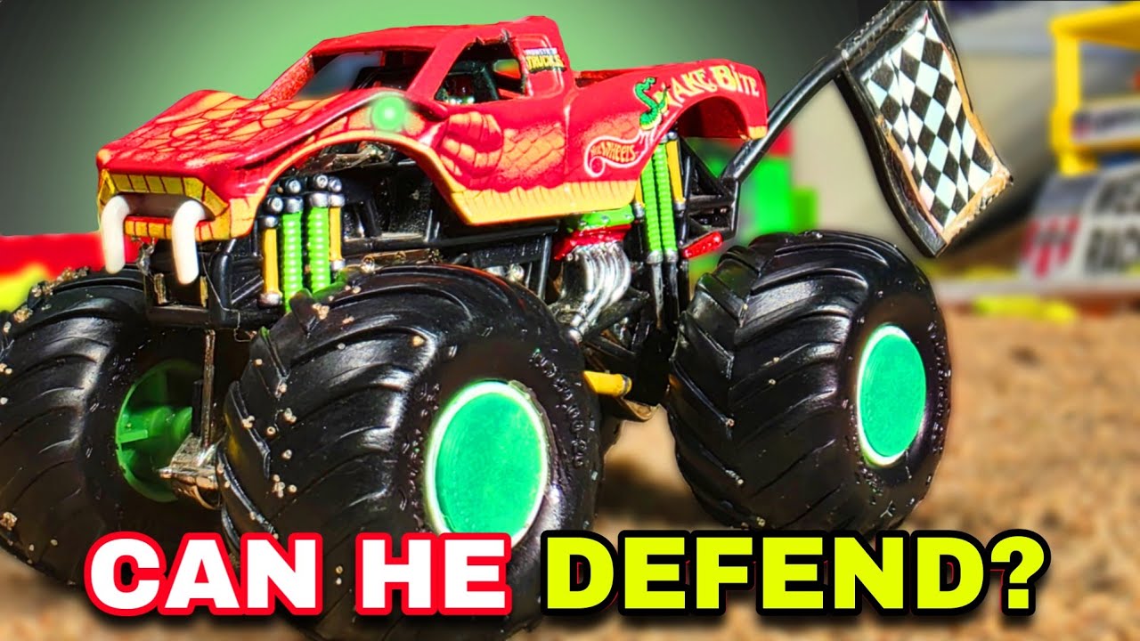 Snake Bite’s Title Defense Was SO CLOSE! | Diecast Monster Truck Racing  | Thunder: 243 