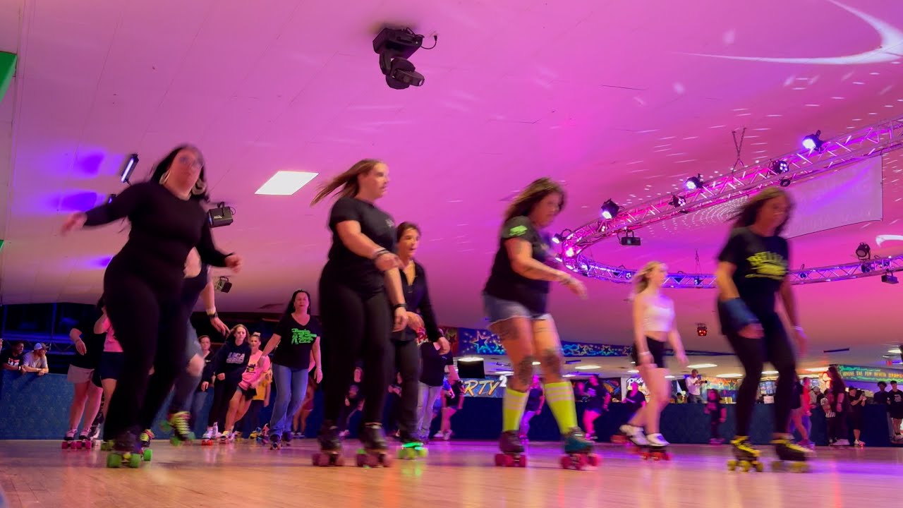 Ladies Shuffle - March 2025 USA Shuffle Skate - Night 2