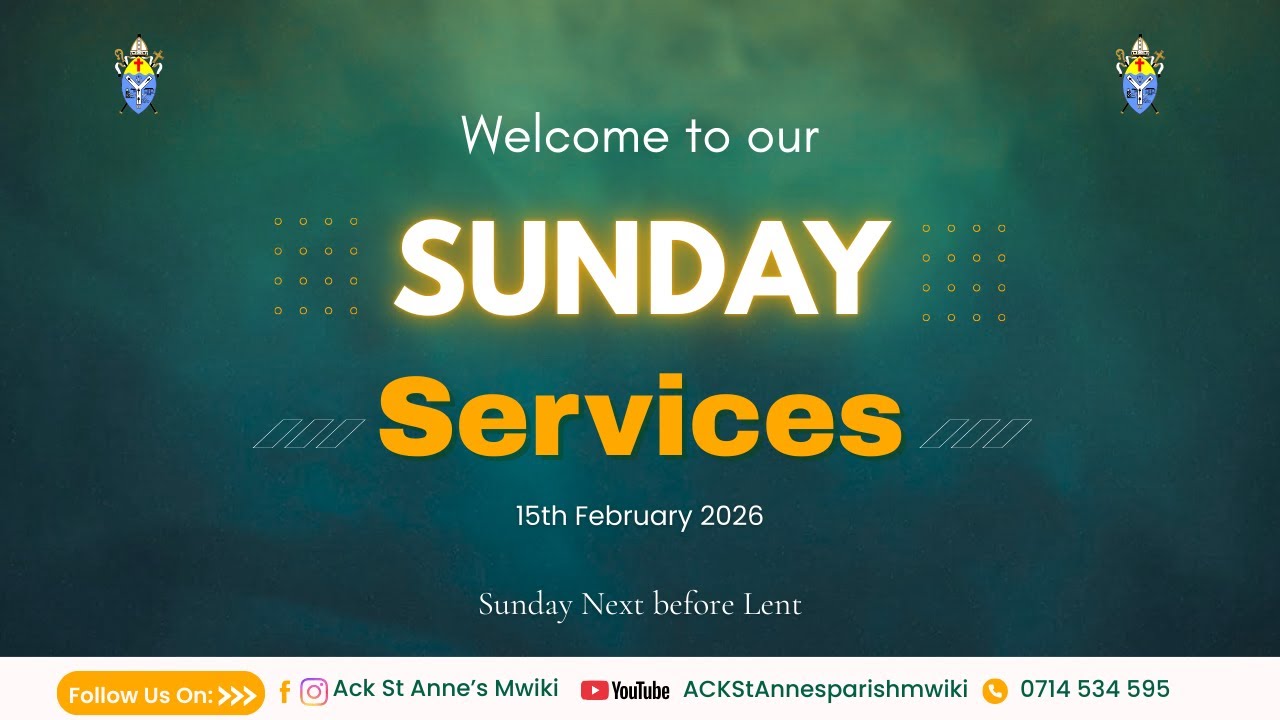 15TH FEBRUARY 2026 || ENGLISH SERVICE || SUNDAY NEXT BEFORE LENT