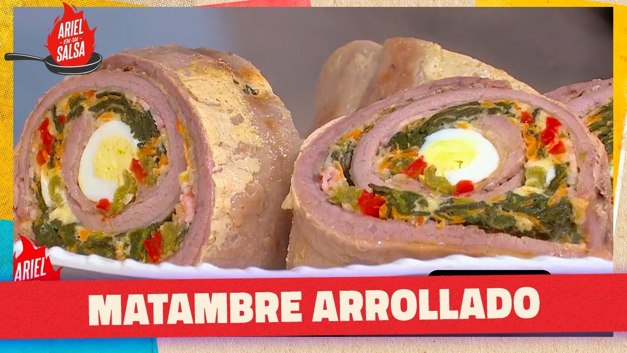 Alitas de Pollo - Matambre arrollado con Puré - Arroz con Leche| ARIEL EN SU SALSA