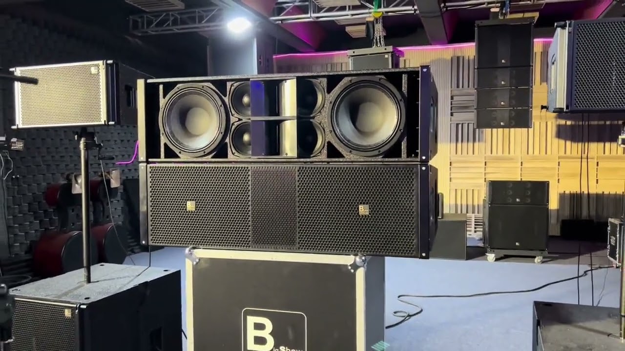 12 inch 4 way speaker, b&c component