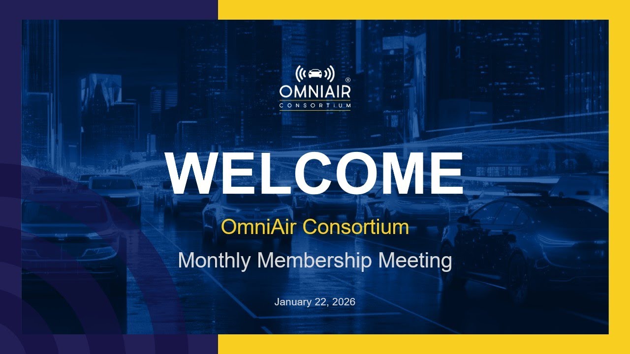 OmniAir Monthly Membership Meeting - January 2026