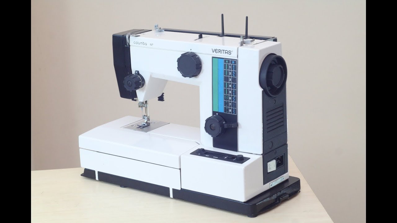 Veritas Columba 8014/4530 Nähmaschine Sewing machine Швейная машина test