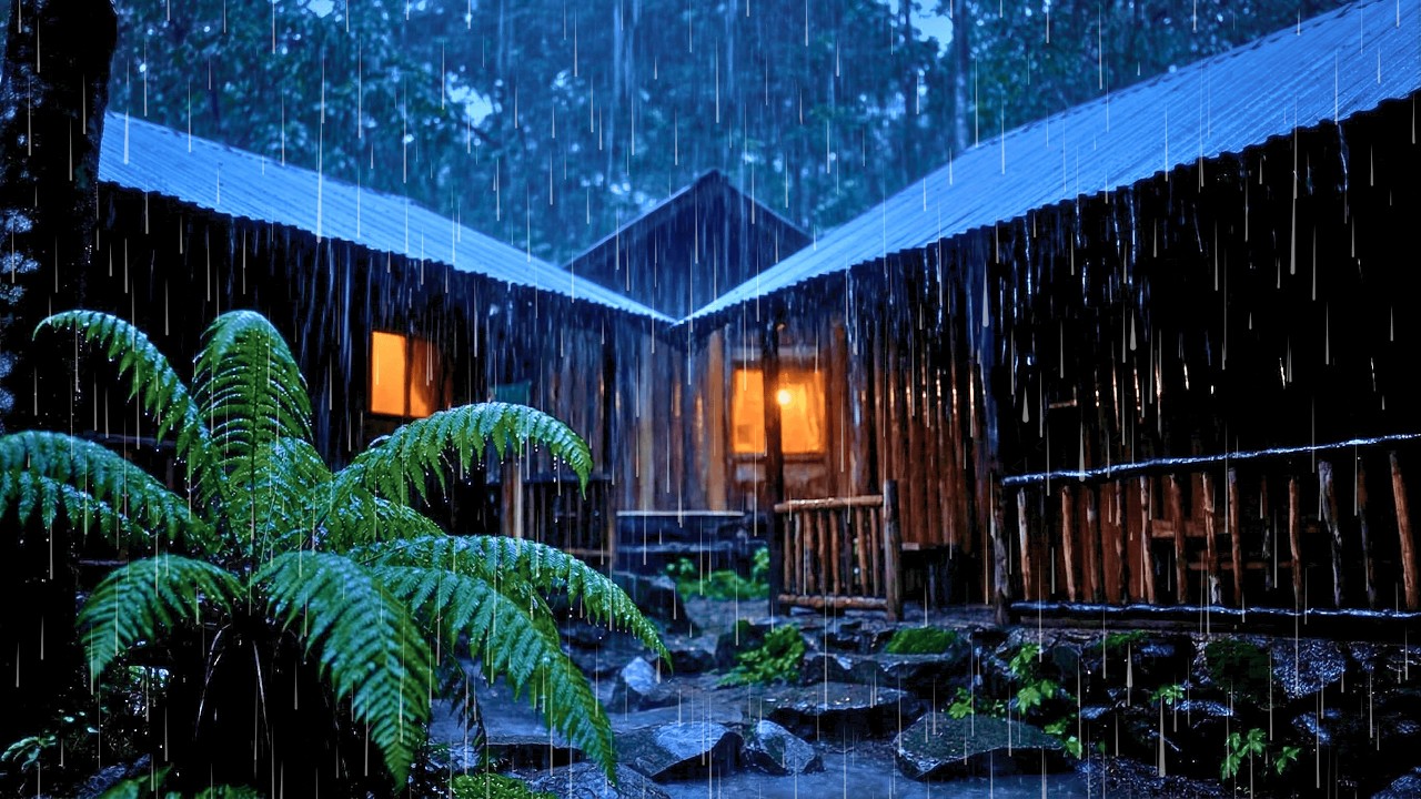 Distant Thunder and Rain Sounds for Deep Sleeping and Calm Your Mind | Rain Sounds for Perfect Sleep