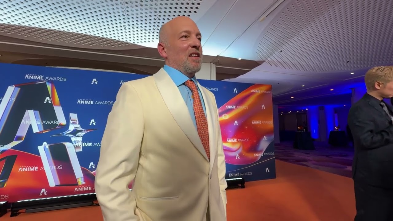 Zak Penn  / Anime Awards 2025 Orange carpet  ( Crunchyroll ) May 25th