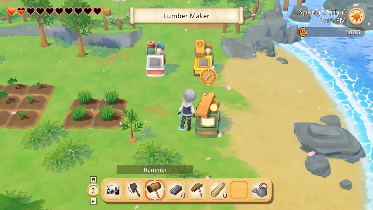 Story Of Seasons Pioneers Of Olive Town 3 หาแผ่นไม้มาต่อสะพาน แต่มันยาวเลยวันหลัง