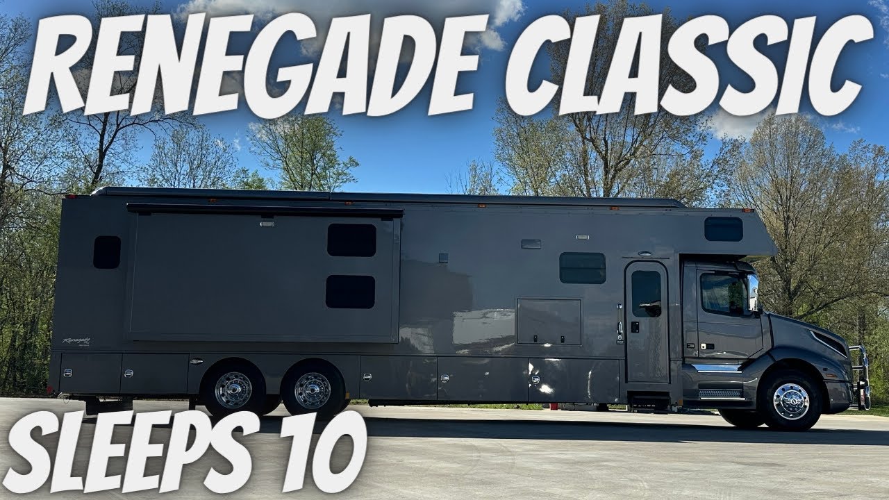 Super C Motorhome, Renegade Classic, on a Volvo D13 Chassis