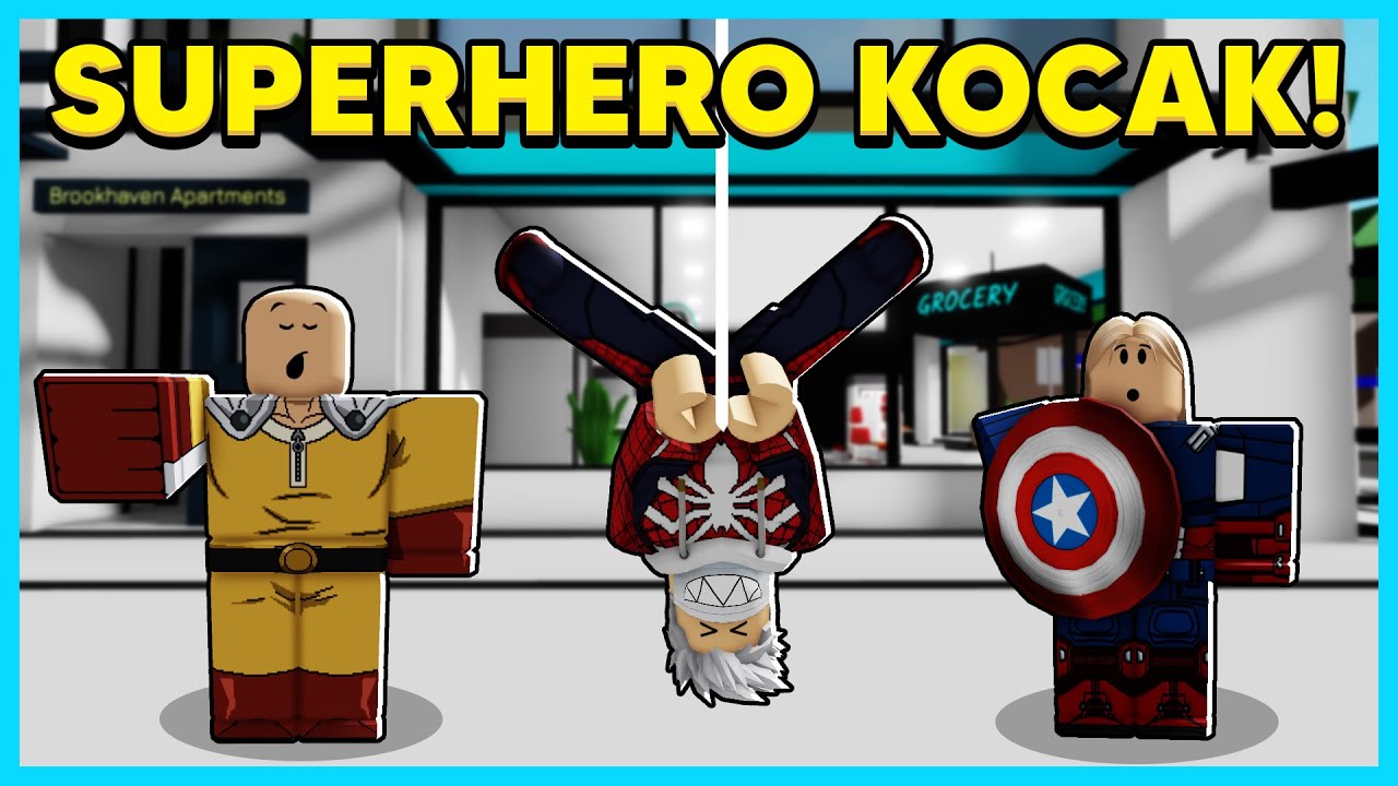 MIPAN & ZUZUZU Tersuntik! Menjadi SUPERHERO! Tapi ….. (Brookhaven) - Roblox Roleplay