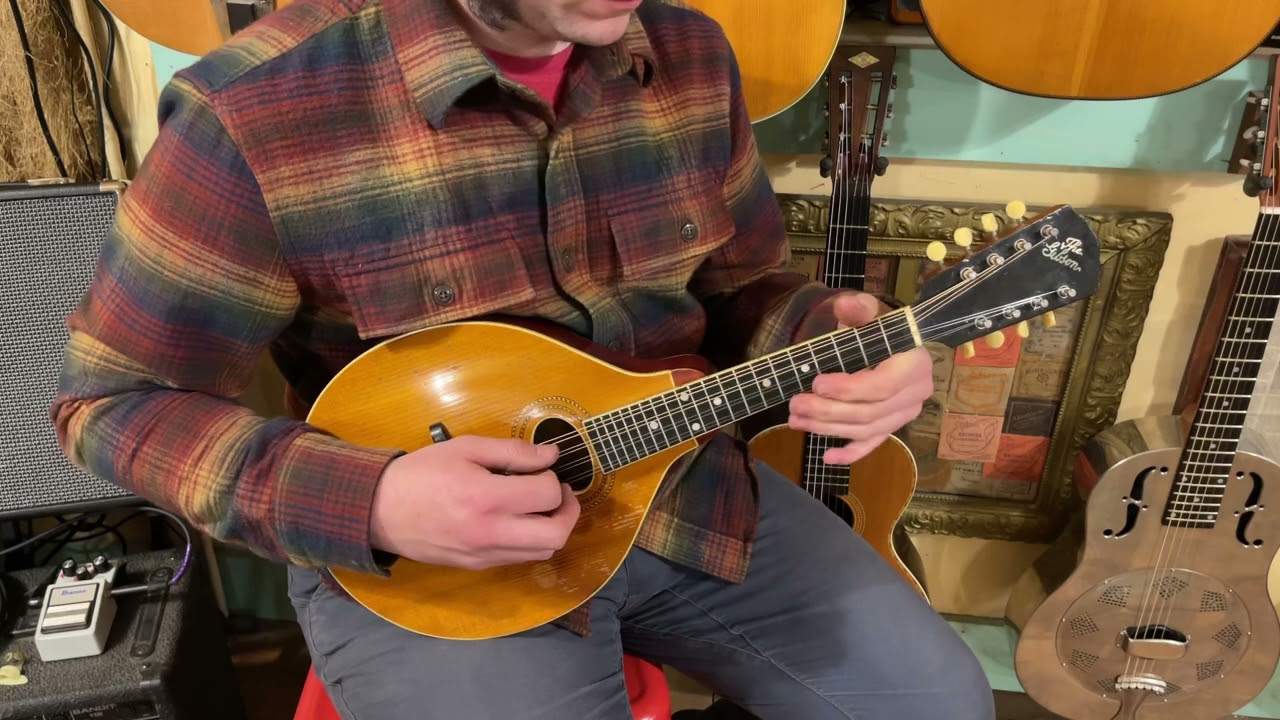 1918 Gibson A-1 carved-top mandolin