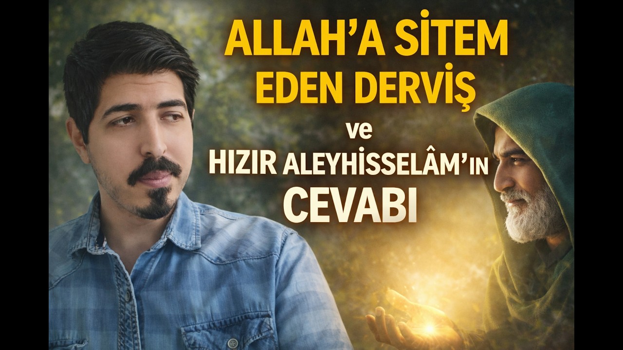 Allah'a Sitem Eden Derviş Ve Hızır Aleyhiselam'ın Ona Cevabı
