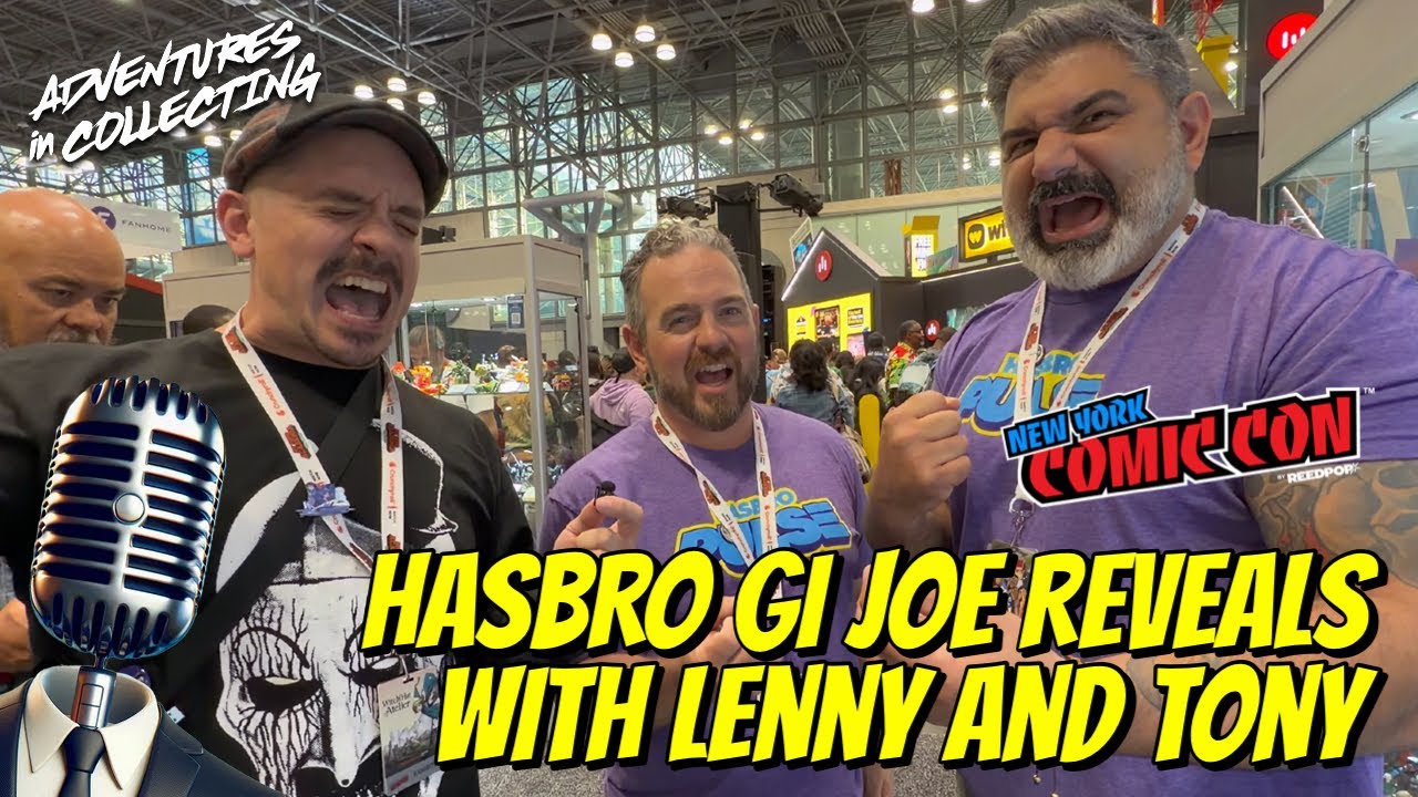 NYCC 2025 LIVE — Hasbro GI Joe представляет Ленни и Тони
