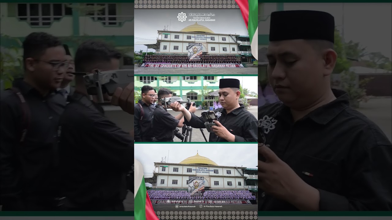 Perfotoan Bersama Santri Akhir KMI Angkatan Ke-33 TP. 2023-2024
