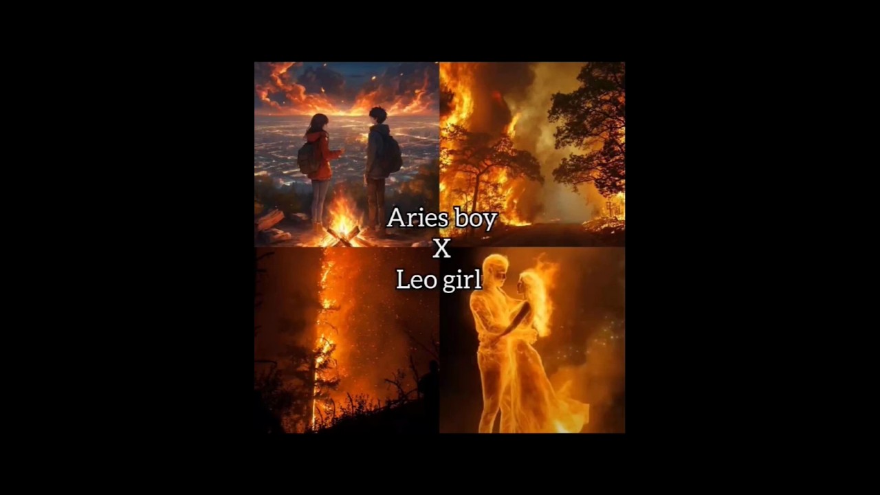 Leo girl X Aries boy #leo #aries #leozodiacsign #arieshoroscope #zodiac #zodiacsign #firesigns